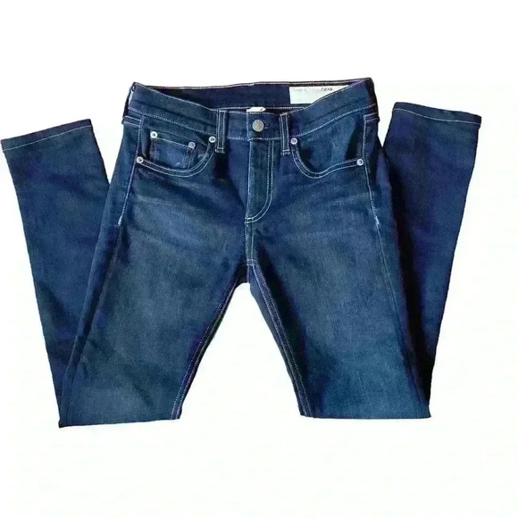 rag and bone Slim Skinny Bedford Wash Size 25 - Picture 1 of 3